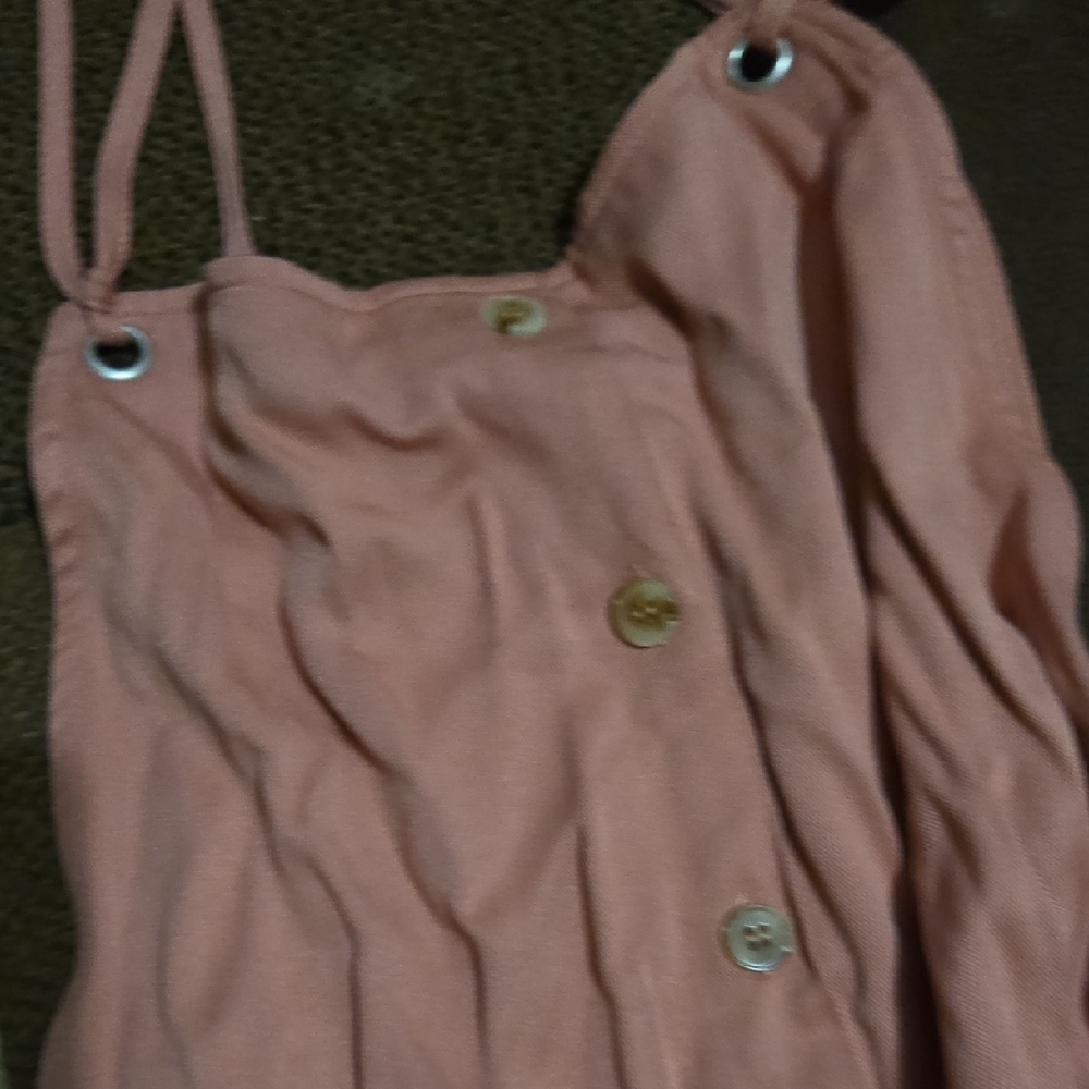 Lela Rose Peach Jumpsuit - Picture 4 of 6